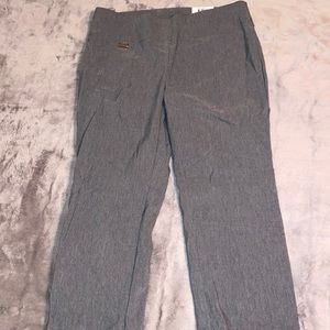 Alfani skinny leg petite trousers. Gray colored. New with tags.